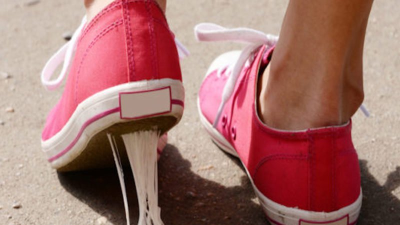 Learn, How to get Gum off Your Shoe Fast!