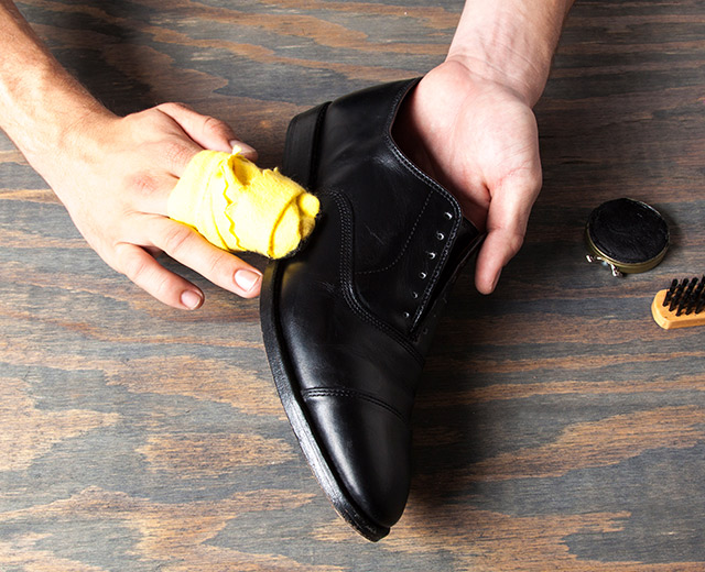 How to Shine Your Shoes With and 